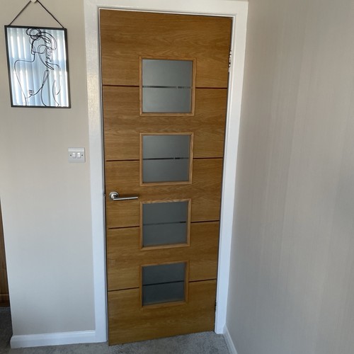 Internal glazed oak doors - internal,