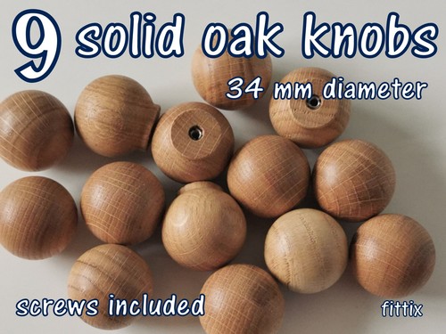 Wooden knobs handle - 9,