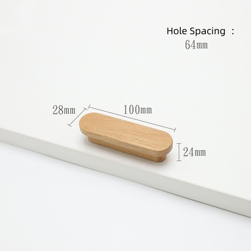 Wooden cabinet pull handles - wooden,