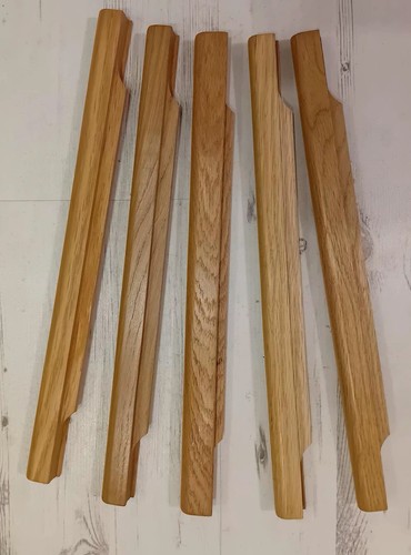 Stylerounded solid oak - 70's,