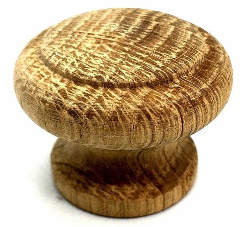 Solid oak knobs 35mm wood - x,